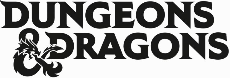 Vertical Dungeons Dragons Stacked Logo