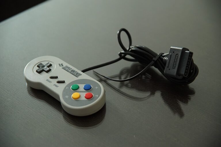 The Best RPGs on the SNES Console super nintendo controller on gray background